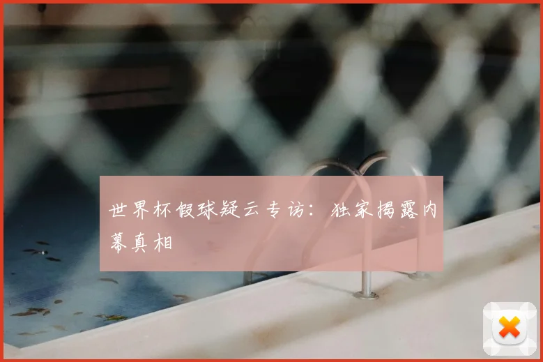 世界杯假球疑云专访:独家揭露内幕真相